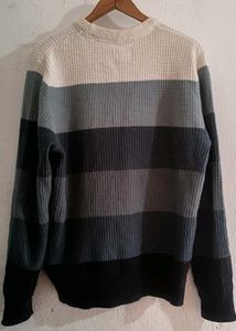 Striped Knit Sweater