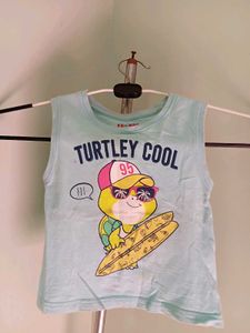 Cute 'Turtley Cool' Kids Outfit