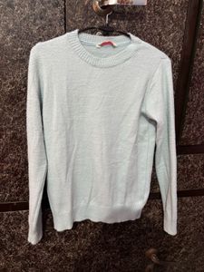 Light Blue Knit Sweater
