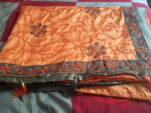 NEW Saree Full Embroidery Work