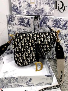 CHRISTIAN DIOR SADDLE SHOULDER BAG*WD BOX