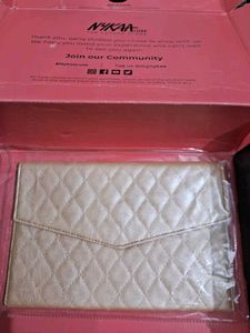 tira cute trinket box and plum clutch