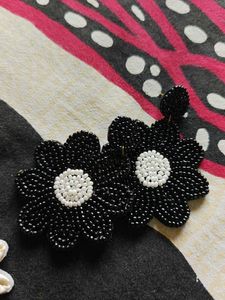 Boho Chic Shell &amp; Beaded Earrings Set