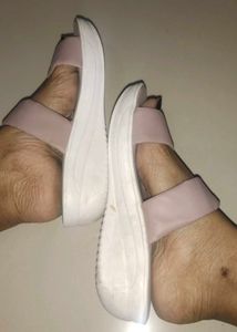 Stylish Pink Slip-On Sandals