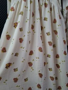 Flowy Floral anarkali dress