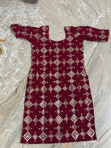Embellished Kurta Top