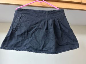 Zara Denim Mini Skirt with inbuilt shorts