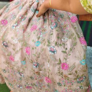 multi    Embroidered Lehenga Choli
