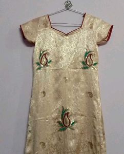 kurta dupatta set sequence worked