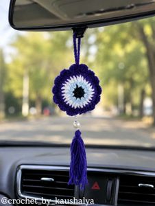 Handmade Evil Eye 🧿 Car 🚘 Charm 😍💓