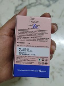 Blue Heaven Blush &amp; Juicy Water Tint