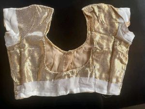Gold Sequin Blouse
