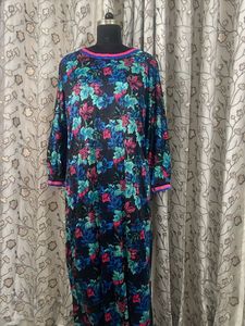 Vibrant Floral Maxi Dress