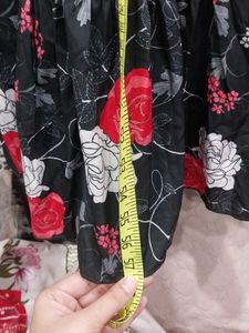 Up-down Style abaya with gorgeous floral print!!