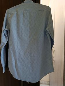 Zara Man Original Light Blue Shirt Medium Size