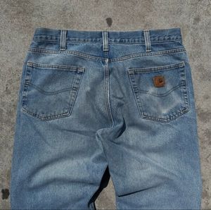 authentic carhatt Blue Denim Jeans