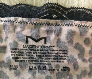🐆 MAIDENFORM panty(animal print) 🐆