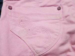 Pink Jeans For Girls💗