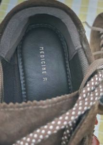 versatile Brown Suede Lace-Up Sneakers🤎