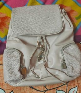 Premium leather two way Stylish Backpack