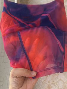 Tie-Dye Mesh Crop Cami Top