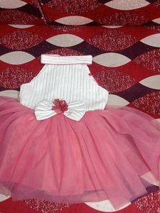 6 Months To 1 Year Fancy Baby Girl Frock