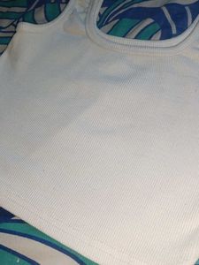 white tanktop