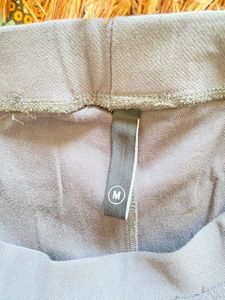 Pink and grey kurta set