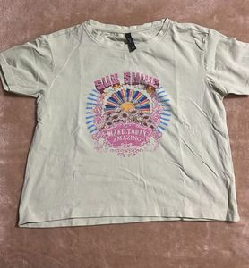 Light Sage Green Crop Top