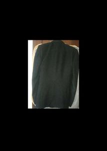 Sleek Black Blazer with Satin Lining