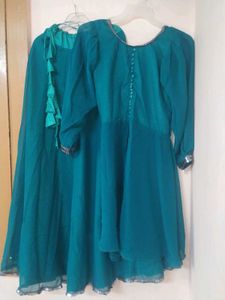 beautiful Kurti with lehenga
