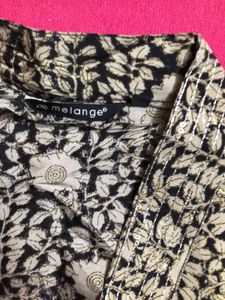 Melange Printed Kurta