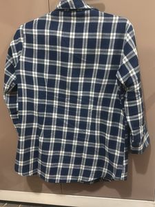 Girls' Checkered Flannel Shirt