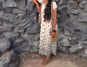 White Full Length Kurti