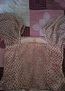 Chic crop Polka Dot Top