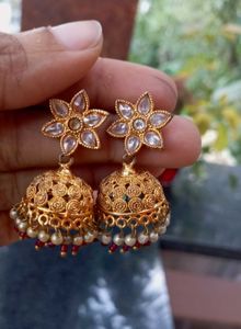 Stunning Ethnic Earrings &amp; Tikka Set