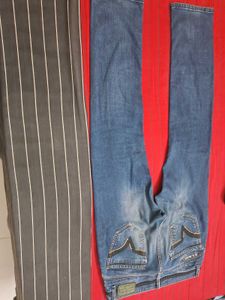 Original Mufti's Stylish Blue Denim Jeans