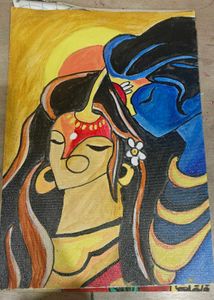 shivparvati Painting