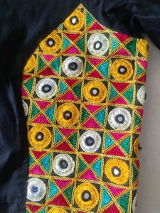 Black Embroidered Chaniya Choli