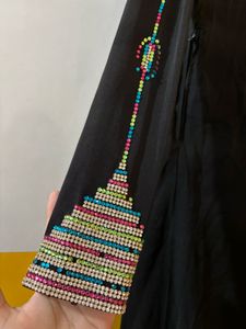 Elegant Black Abaya Dress