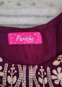 Parisha Kurta with Embroidery