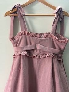 Chic Pink Wide-Leg Jumpsuit