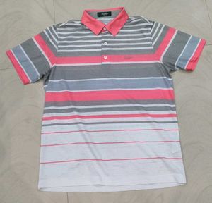 Striped Polo T-Shirt