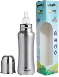 SPEEDEX Stainless Steel Baby Feeding Bottle