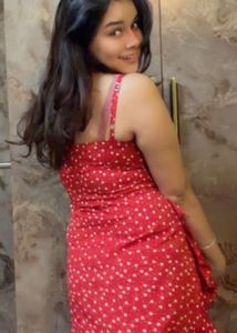 Red Polka Dot Mini Dress