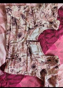 Unique Floral Print Blouse