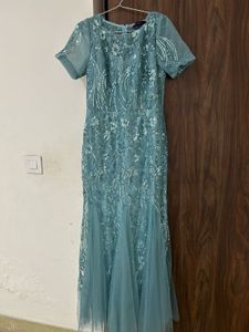Elegant Sequin Embellished Gown