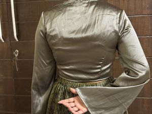 Pretty Satin Crop Top