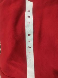 Red Anta Zip-Up Hoodie