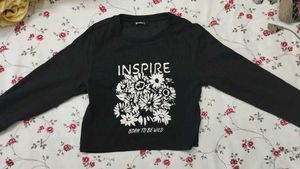 Inspire Floral Graphic Long Sleeve Top